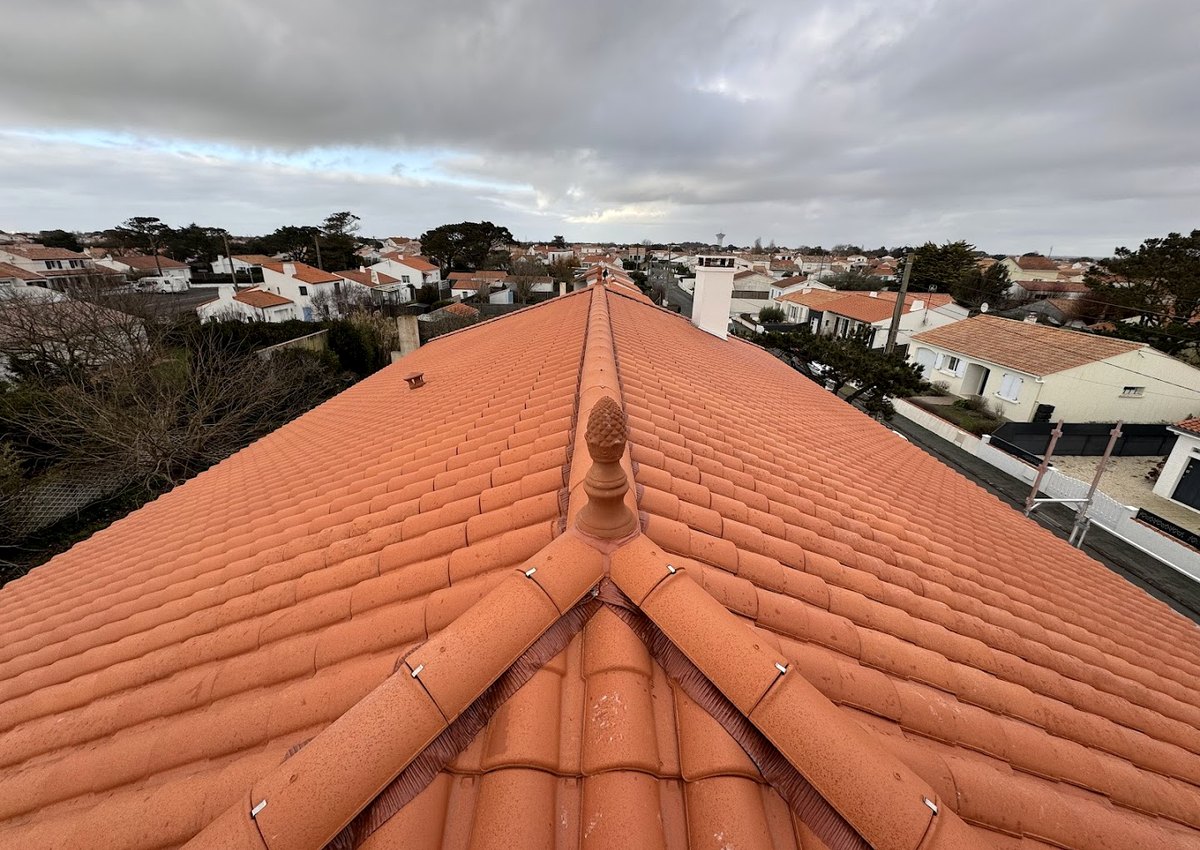 Toiture rénovée
