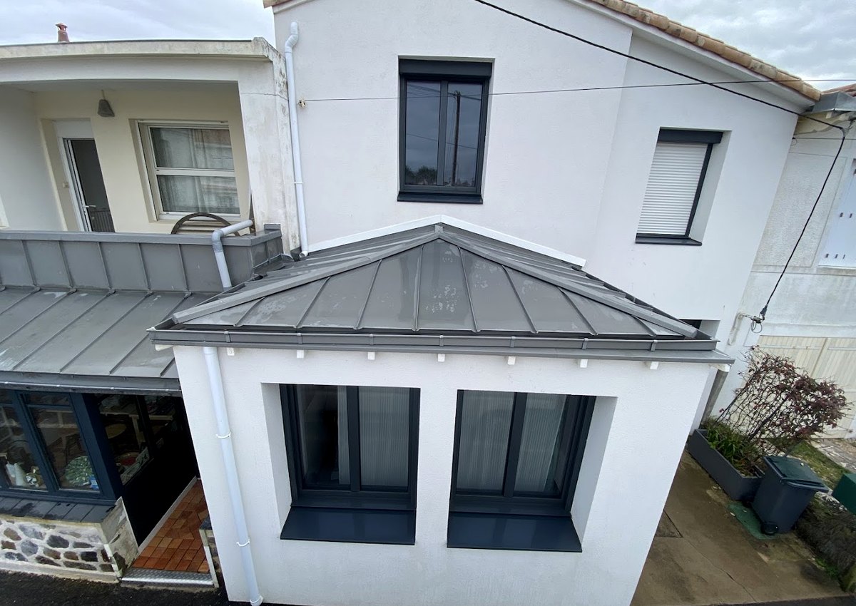 Travaux de zinguerie maison
